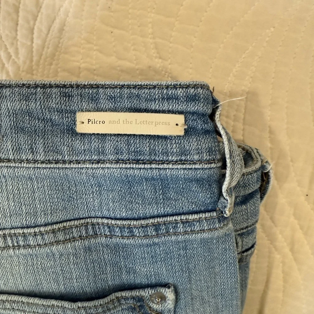ANTHROPOLOGIE Denim Blue Women's Distressed Shorts